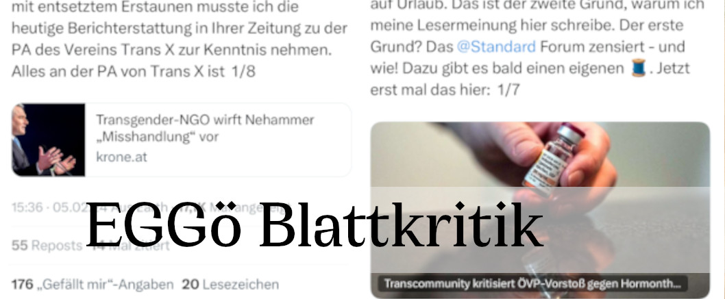 Blattkritik: „Karl Nehammer will Transgender-Minderjährige misshandeln.“