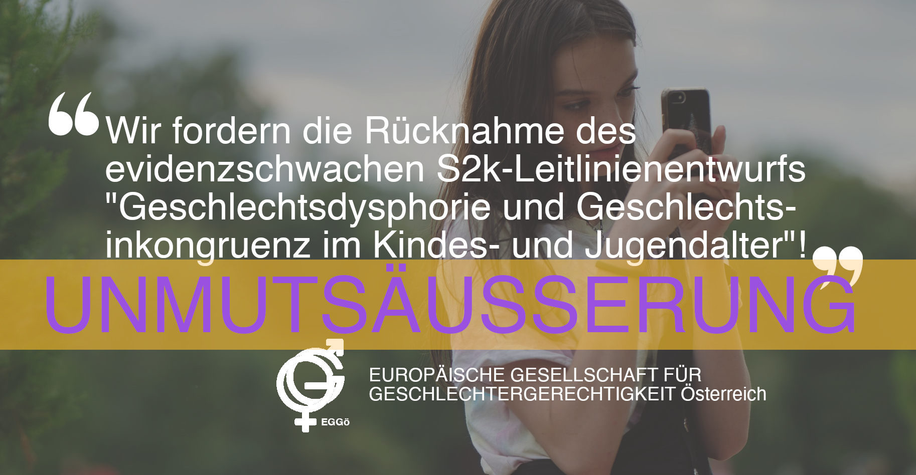 Österreich und die Behandlung von “Trans”-Teens. Eine Unmutsäußerung